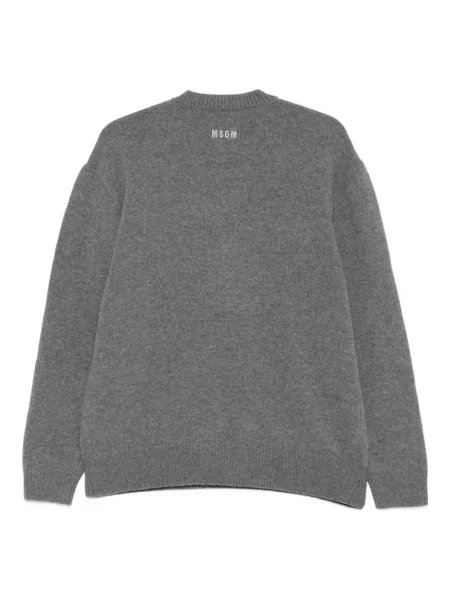 Pulover Msgm de lână gri