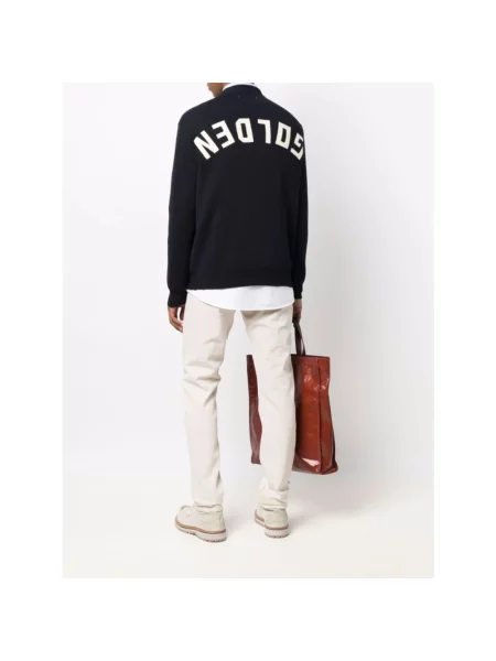 Sweter Golden Goose niebieski
