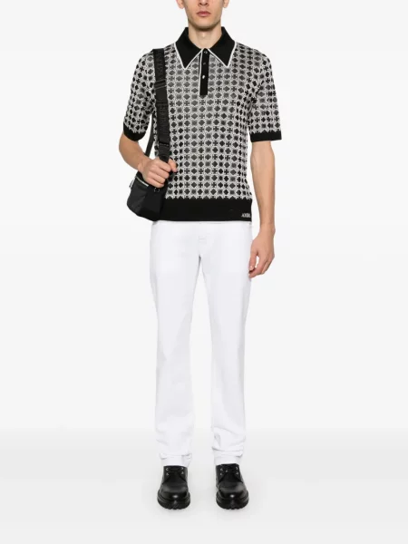 Tricou polo Amiri negru