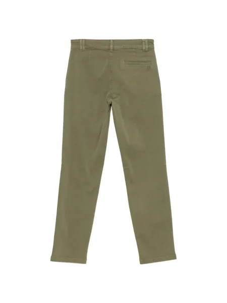 Decupat pantaloni Liu Jo cu broderie verde