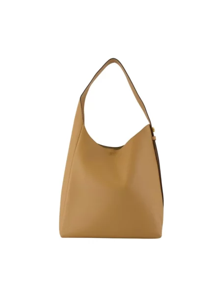 Torebka hobo Tory Burch skórzana brązowa