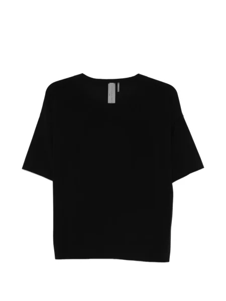 Tricou Norma Kamali scurt negru