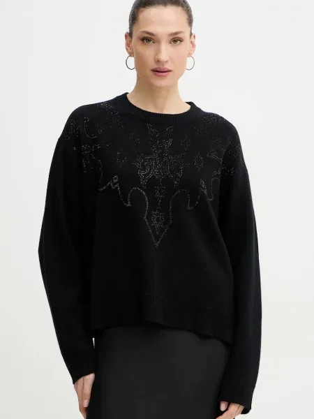 ZADIG&VOLTAIRE pulover de casmir negru