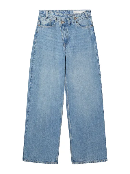 Bershka Jeans denim albastru