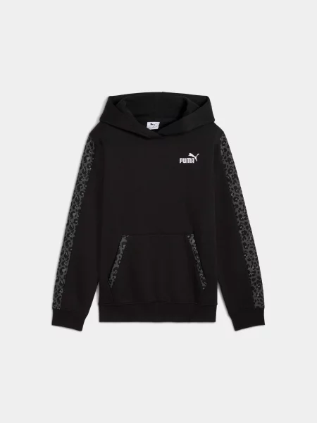 Дитяче Худі PUMA Ess Graphic Animal Hoodie комбінований верх чорний