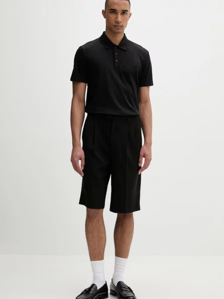 Tricou polo Calvin Klein negru