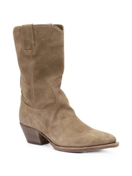 Botine Officine Creative din piele de căprioară