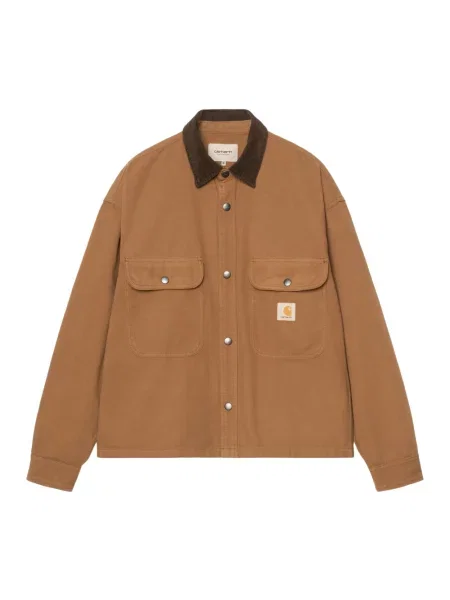 Kurtka Carhartt Wip brązowa