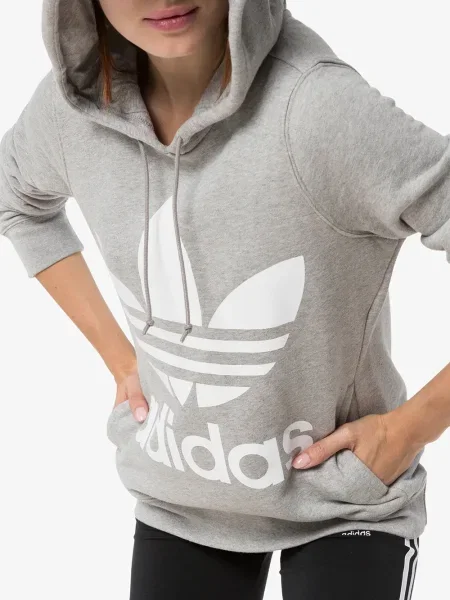 Hanorac Adidas cu dungi alergare negru