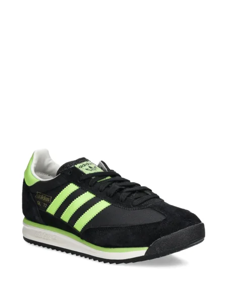 Pantaloni Adidas Campus cu șireturi cu dungi din dantelă roșu