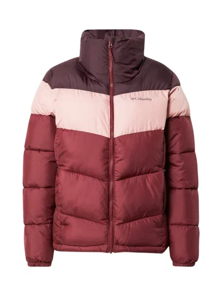 COLUMBIA Geacă outdoor Puffect II roz / vin / roşu închis roșu