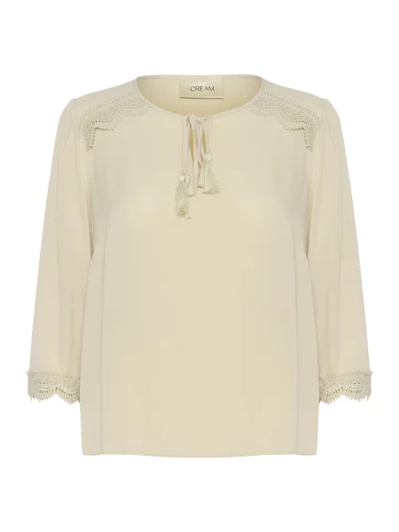 Cream Bluză Bea deschis gri