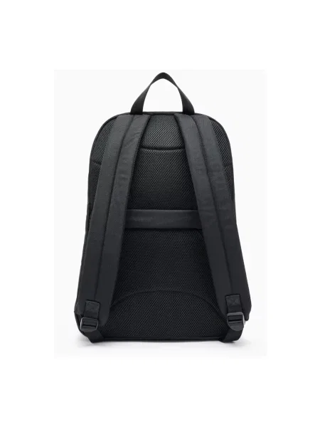 Emporio Armani plecak duży gładki czarny