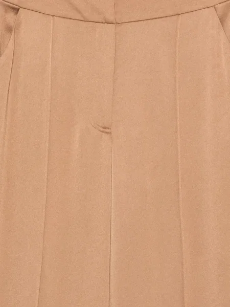 Szerokie spodnie Simkhai brązowe