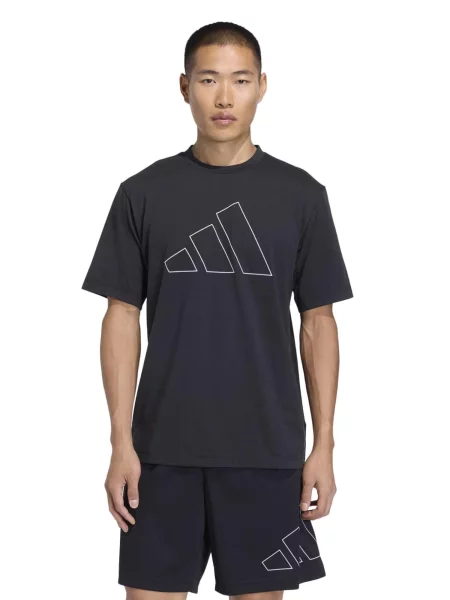 ADIDAS PERFORMANCE Funkčné tričko čierna biela