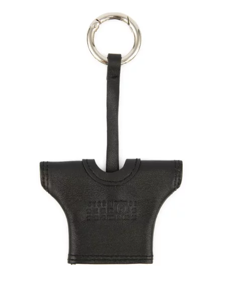 Pandantiv Mm6 Maison Margiela din piele negru