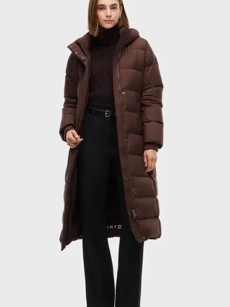 Пуховик Tommy Hilfiger коричневий