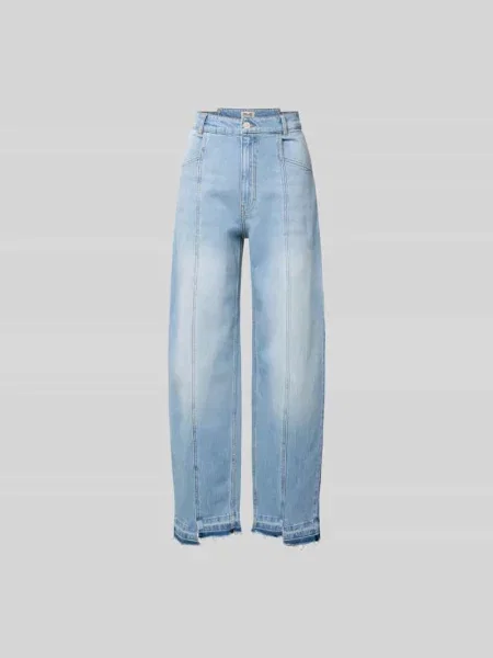 Jeansy o kroju relaxed fit z przetarciami Baum & Pferdgarten