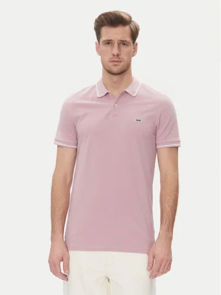 Lee Tricou polo Pique violet