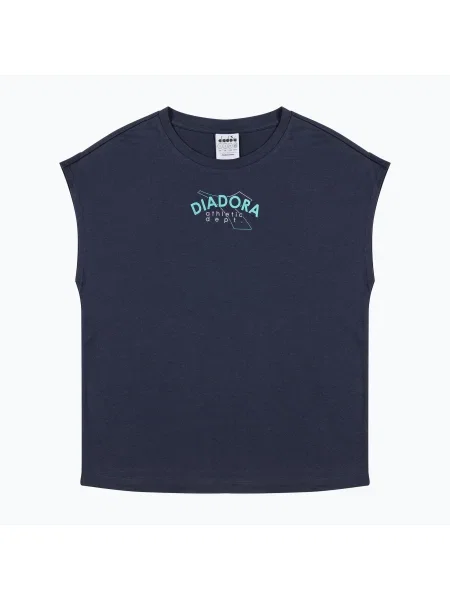 Olcsóbban. Női póló Diadora Athletic Dept. blu classico. Méret: XL