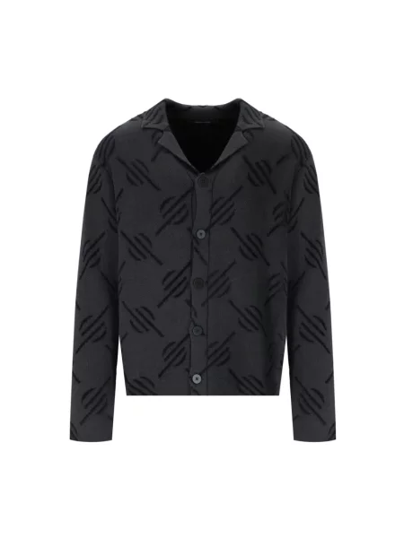 Daily Paper kardigan Kirabo Monogram Knit Cardigan czarny