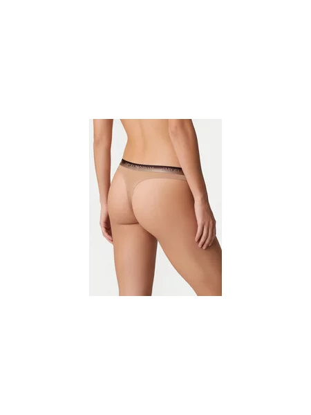 Emporio Armani Underwear Tanga szett bézs