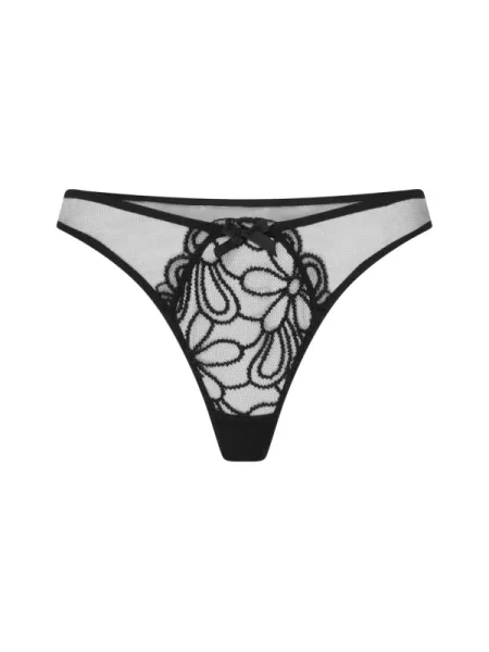 Agent Provocateur De dantelă tanga NELLE negru