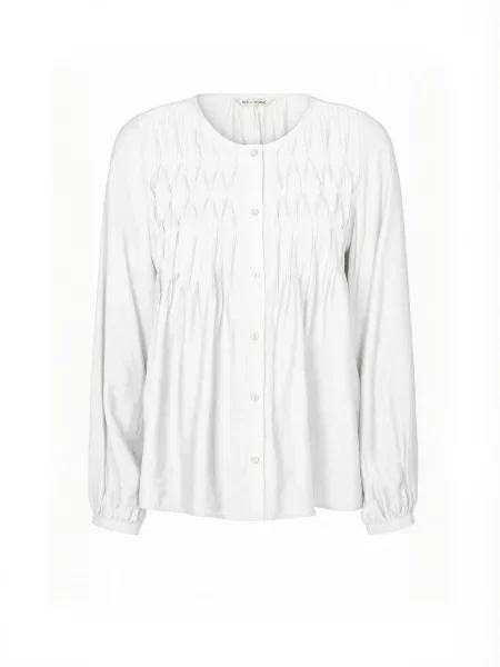 RUE de FEMME Tricou Anais murdar alb