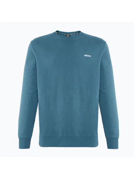 Mikina PROSTO Crewneck Base blue modrá