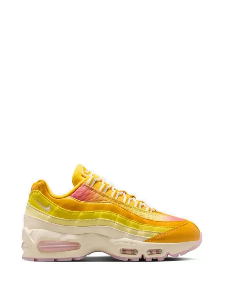 Sneakerși Nike Air Max 95 cu șireturi din dantelă galben
