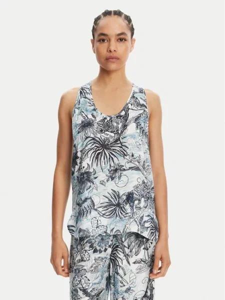 Top Just Cavalli niebieski