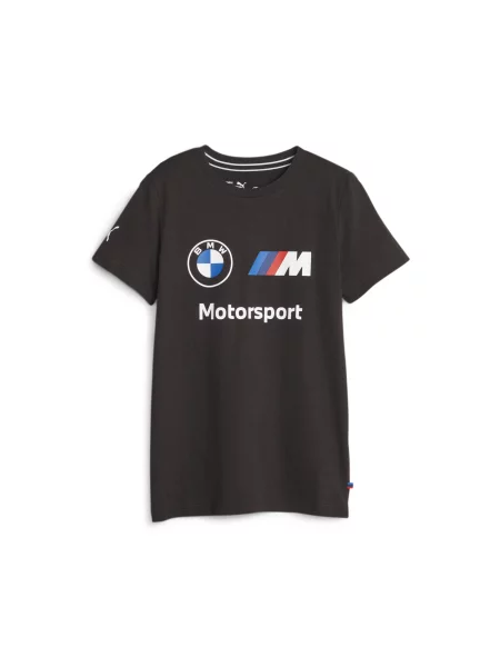 Koszulka dla dzieci Puma BMW M Motorsport czarna
