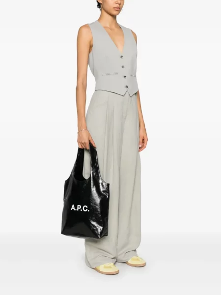 Shopper kabelka A.p.c. černá