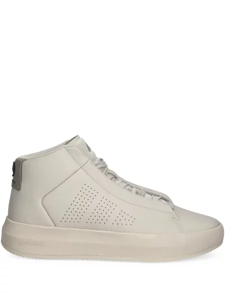Trening Adidas alergare cu glugă cu broderie gri
