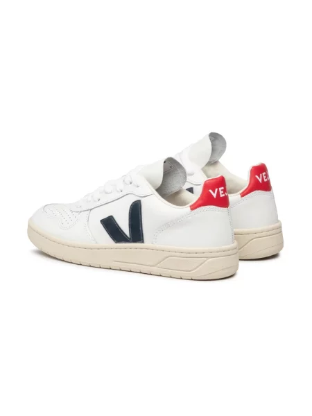 Sneakersy Veja V-10 skórzane białe