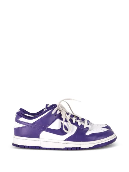 Kožené retro tenisky Nike Vintage fialové