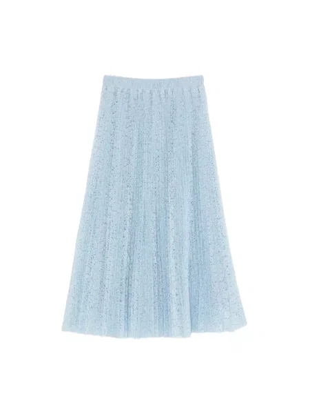 Długa spódnica maxi Ermanno Scervino niebieska