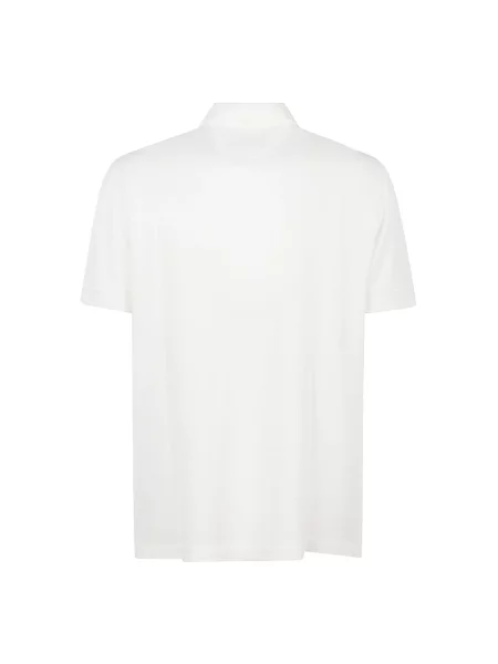 Koszulka polo Tom Ford pikowana biała