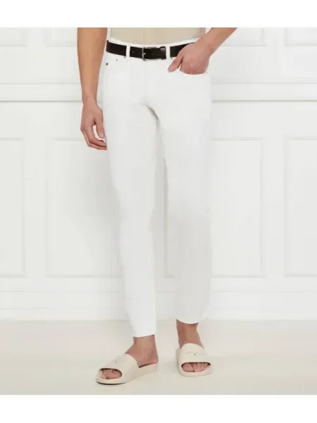 Tommy Jeans Blugi SCANTON | Slim Fit alb