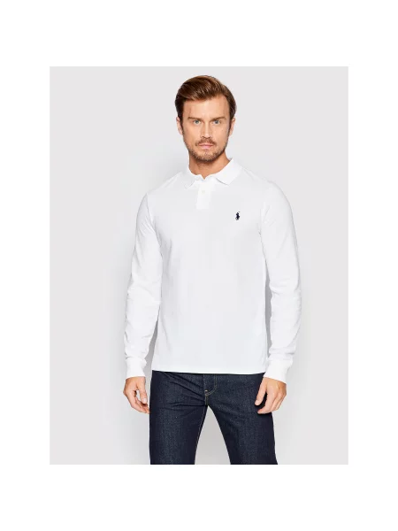 Polo Ralph Lauren Majica SLEEVE-KNIT' bijela