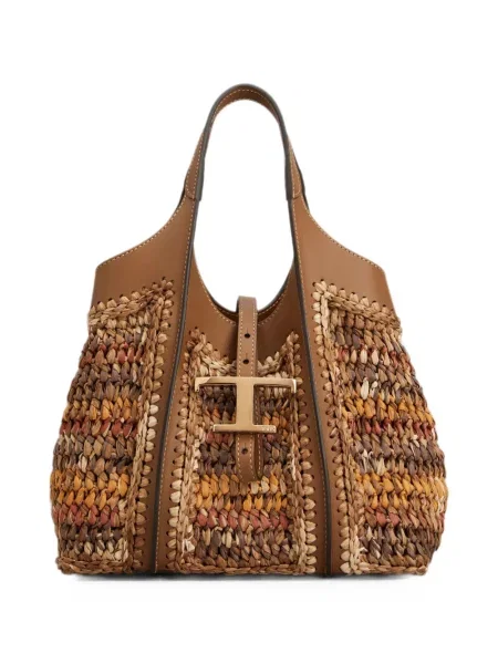 Geantă shopper Tod's din piele maro