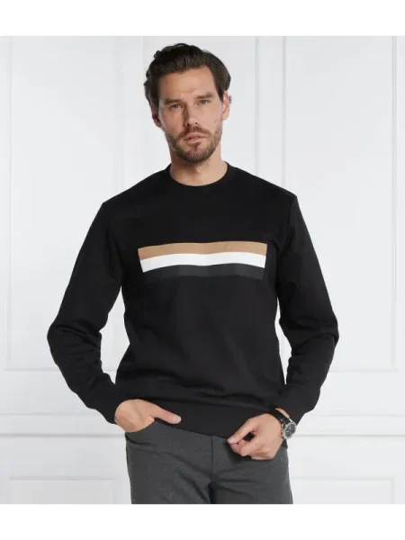 BOSS BLACK Hanorac Soleri negru