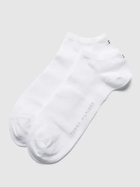Skarpety stopki w zestawie 2 szt. Tommy Hilfiger białe