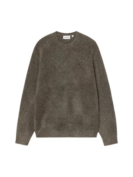 Sweter Carhartt Wip wełniany szary