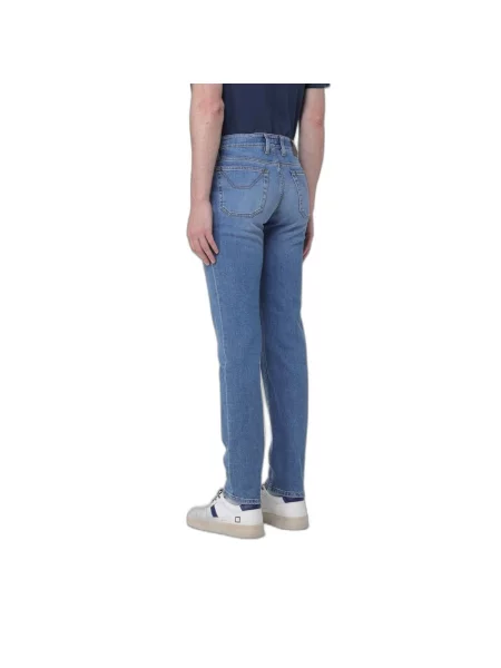 Jeansy Jeckerson ze stretchu niebieskie