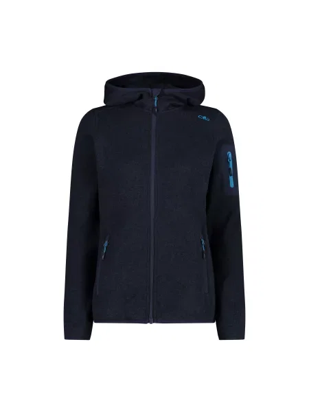 Bluza z kapturem Cmp niebieska