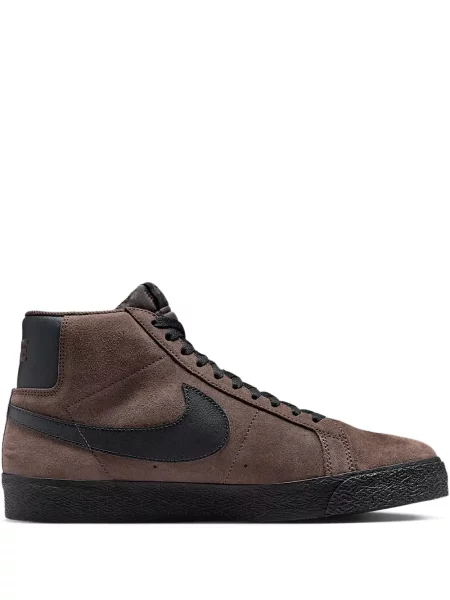Tricou Nike cu glugă cu dungi din bambus alb
