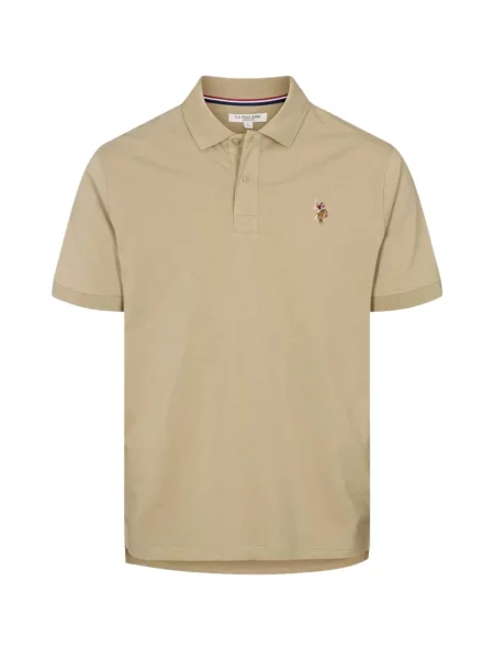 U.S. POLO ASSN. Cămașă UMCostin' bej