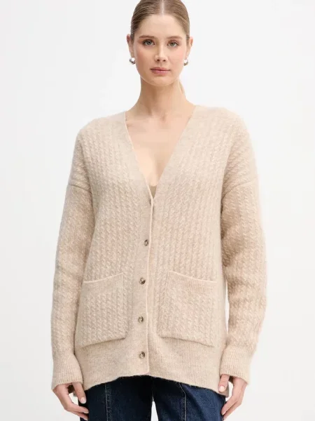 JOYINME cardigan din amestec de lână Soft Whisper bej