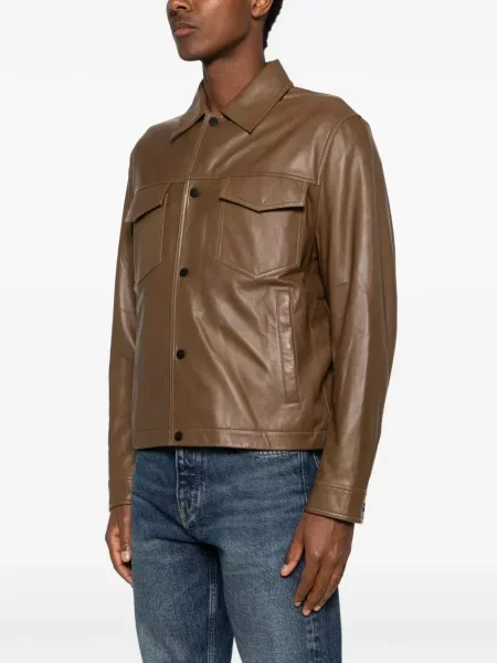 Geacă Emporio Armani maro